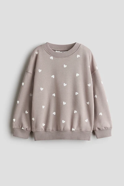 Brushed-Inside Sweatshirt