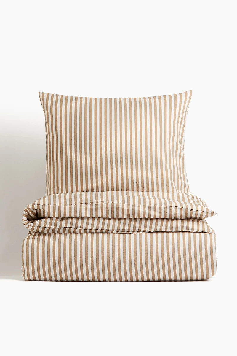 Enveloppe de couette lit simple en coton