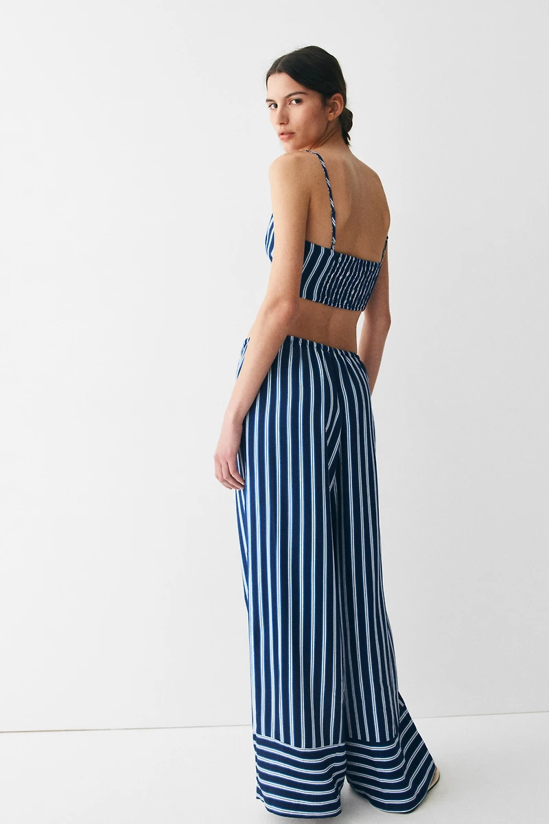 Drawstring Twill Pants