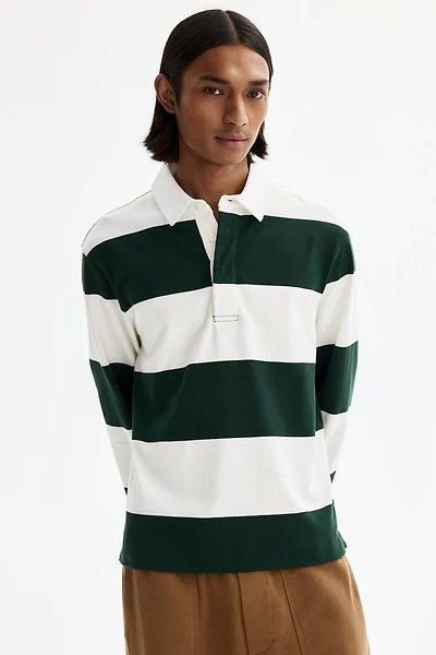 Regular-Fit Cotton Rugby Shirt