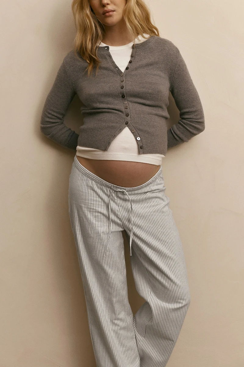 MAMA Pantalon de pyjama en flanelle