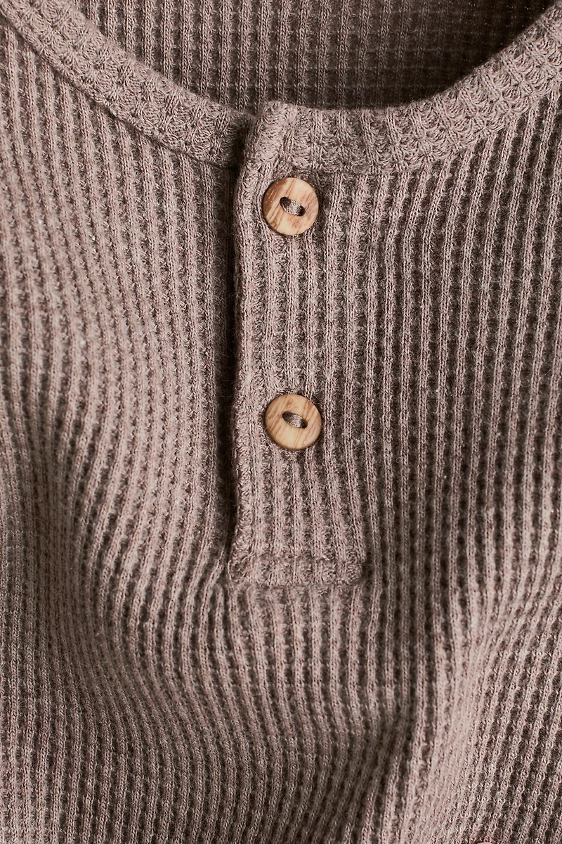 2-Piece Waffled Cotton Set