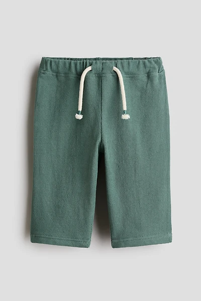 Textured Jersey Pants