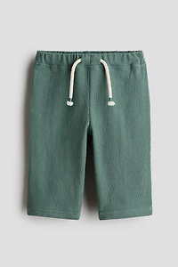 Textured Jersey Pants