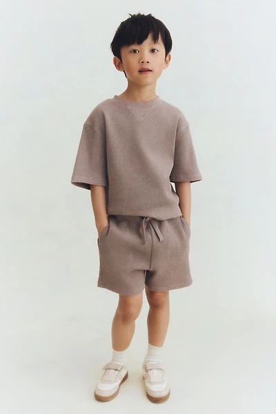 2-Piece Waffled Cotton Set