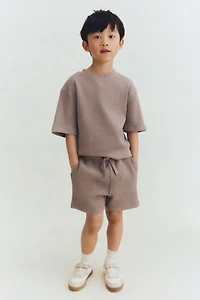 2-Piece Waffled Cotton Set