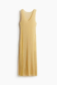 Loose-Knit Beach Dress