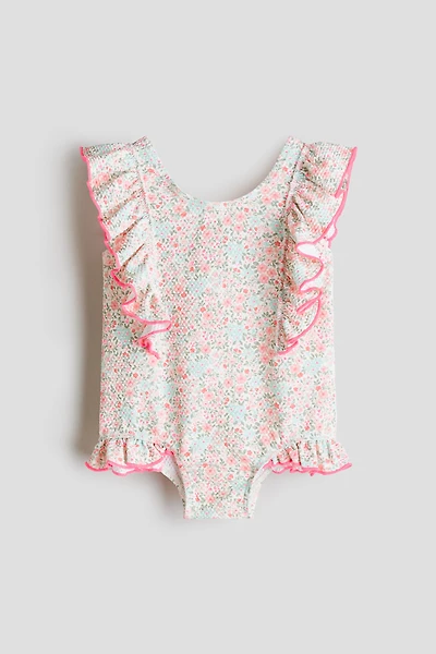 Ruffle-Trimmed Swimsuit