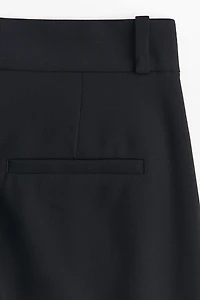 Wide-Leg Pleated Pants