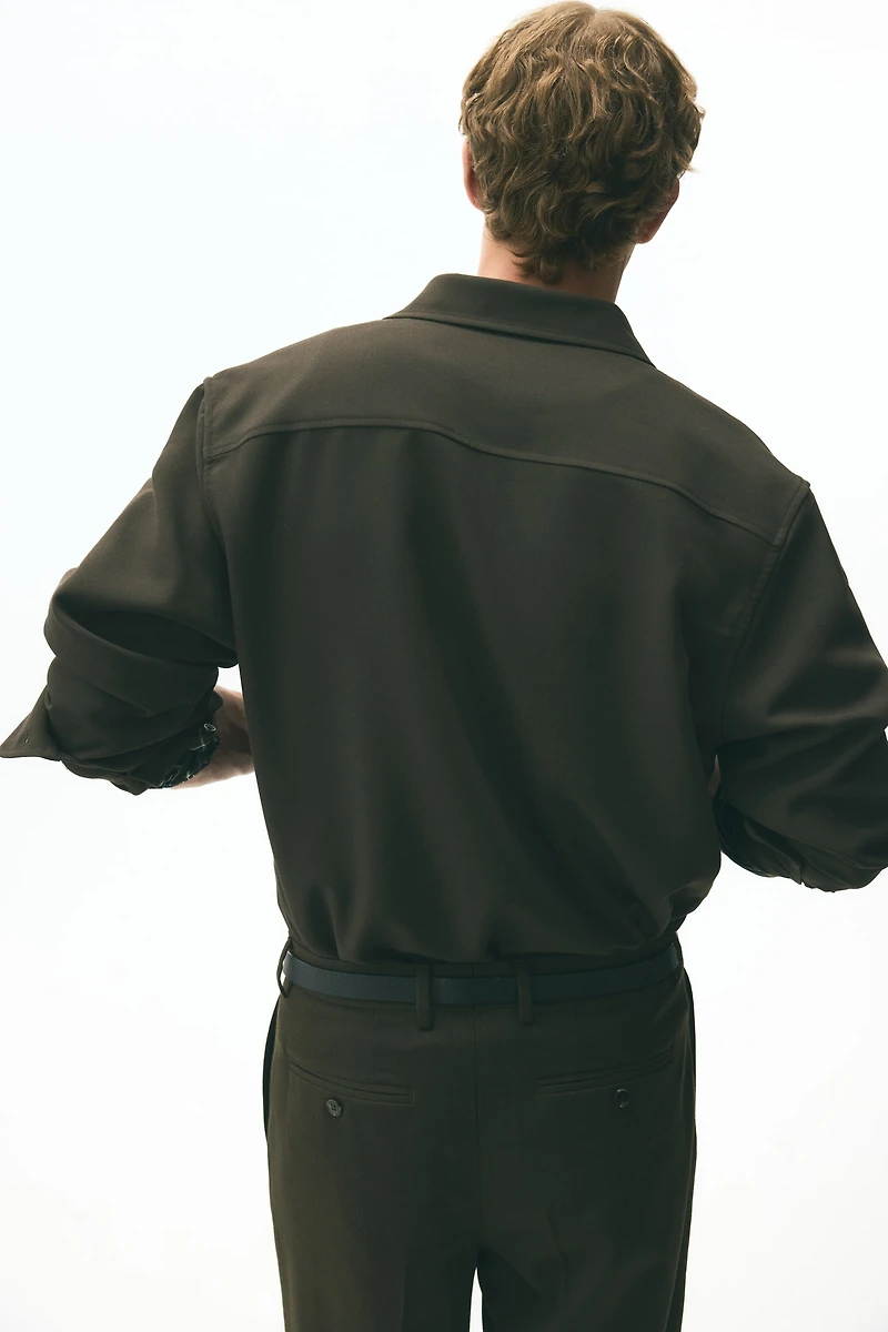 Relaxed-Fit Twill Shirt