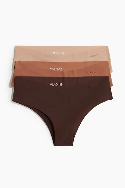 3-Pack Sports Hipster Briefs with DryMove™