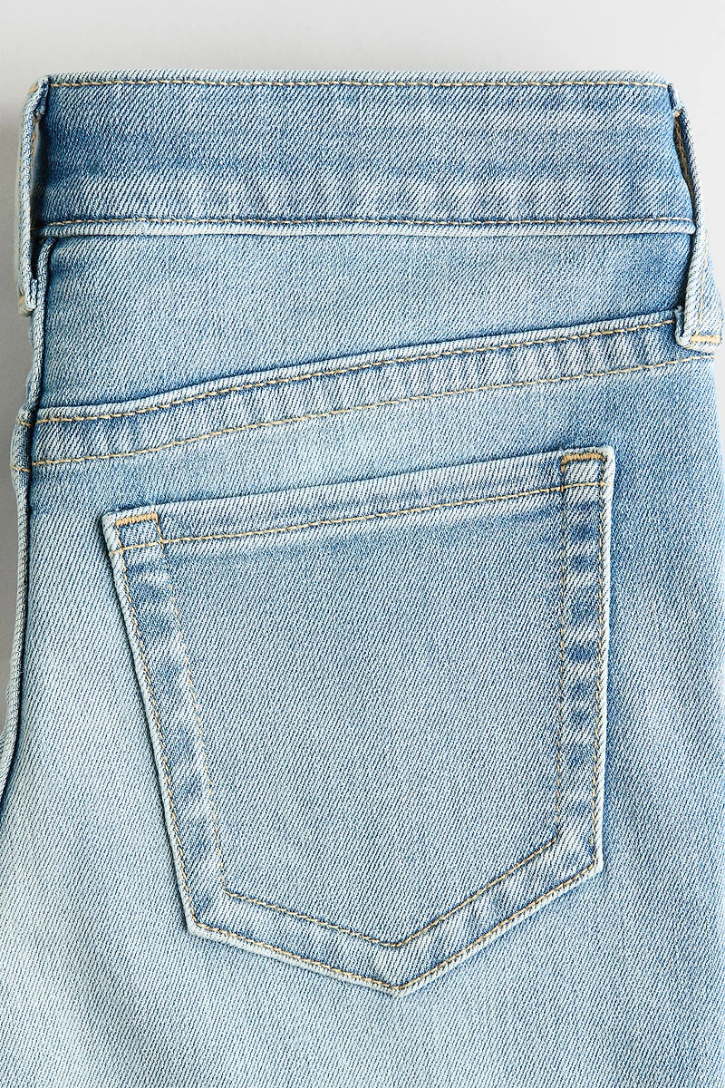 Flared Leg Low Jeans