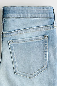 Flared Leg Low Jeans