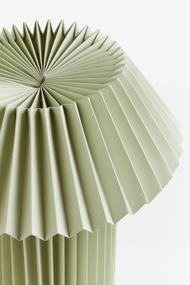 Pleated Paper Table Lamp