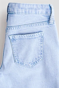 Jean à jambes larges