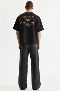 Oversized-Fit Printed T-Shirt