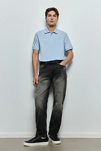 Regular Fit Piqué Polo Shirt