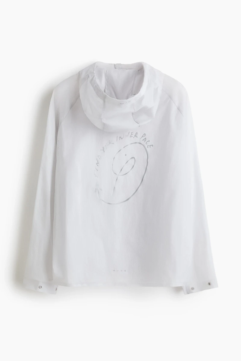 Loose-Fit Lightweight Running Jacket with DryMove™