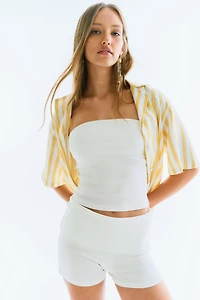 2-Piece Tube Top and Shorts Set