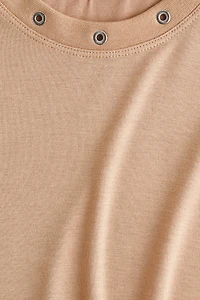 Metal-Detail T-Shirt