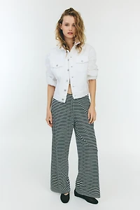 Straight-Leg Drawstring Pants