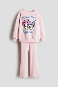 2-Piece Sweatshirt and Leggings Set