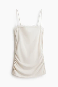 Lace-Trimmed Camisole Top