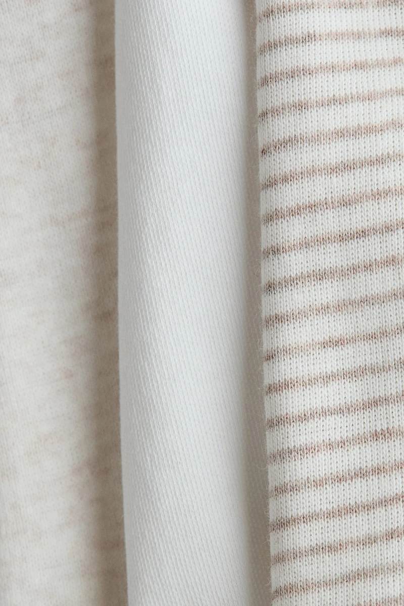 3-pack Foldover-Waist Pants