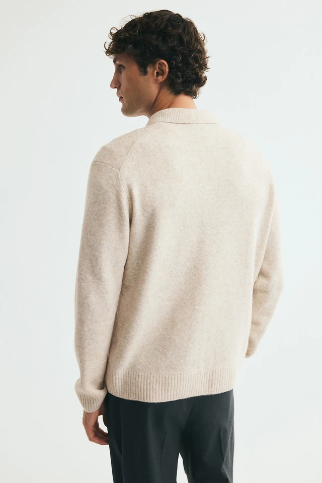 Regular-Fit Knit Polo Shirt