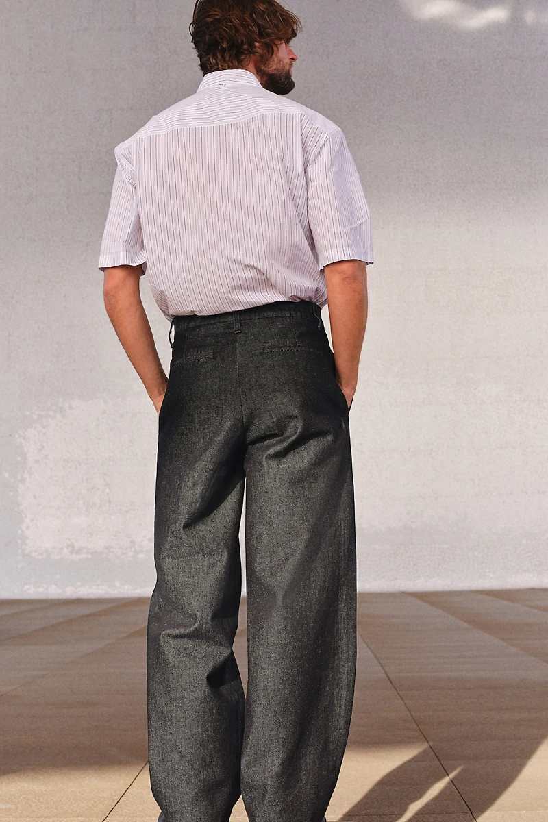 Relaxed-Fit Denim Pants