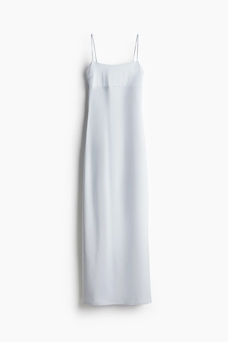 Tie-Detail Maxi Dress