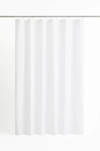 Rideau de douche en lin mélangé