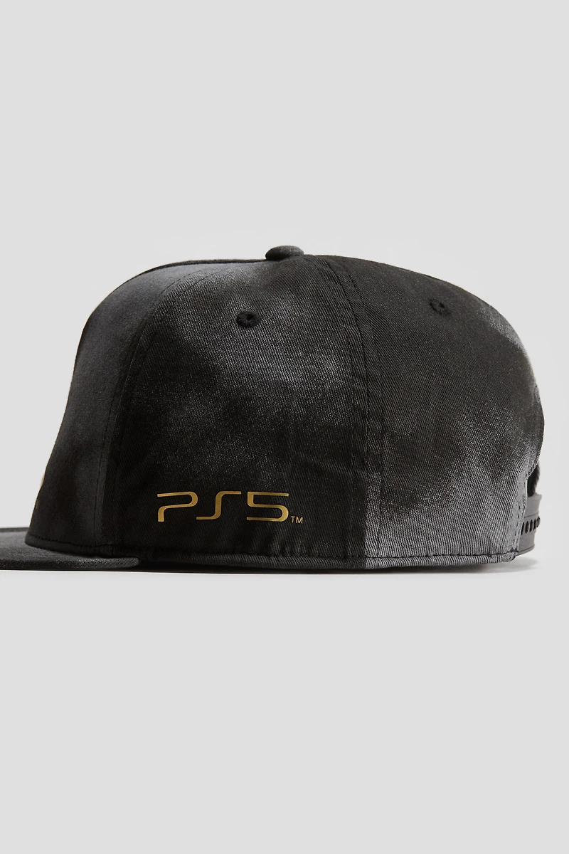 Cap with Printed Motif