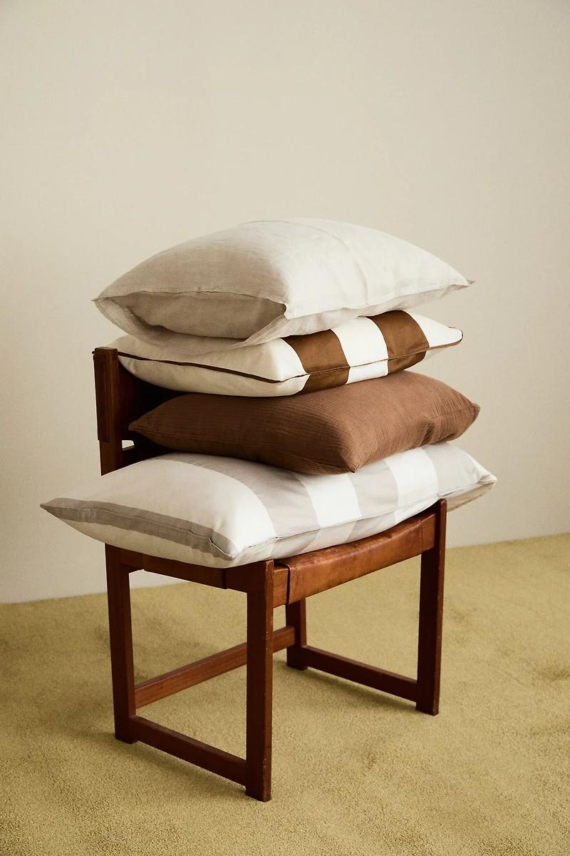 Taie d'oreiller en satinette de coton