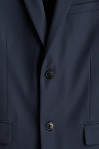 Skinny-Fit Single-Breasted Jacket