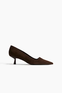 Escarpins en cuir
