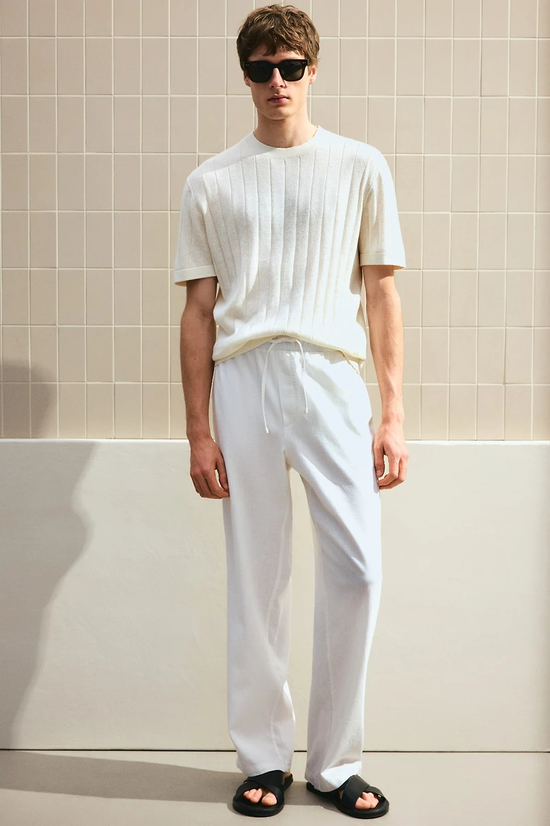 Regular-Fit Knit T-Shirt