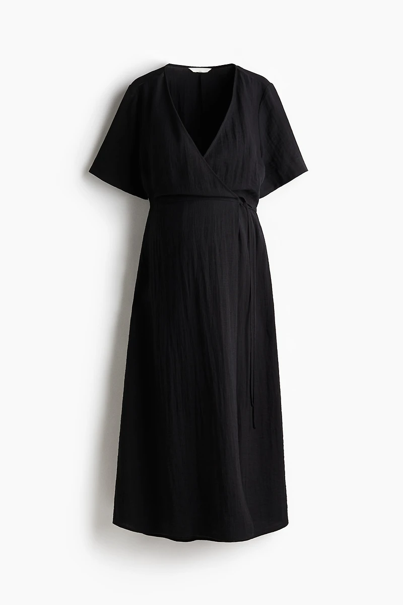MAMA Nursing Wrap Dress