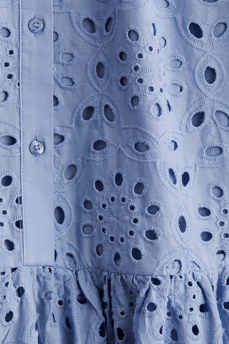 Eyelet Embroidery Dress