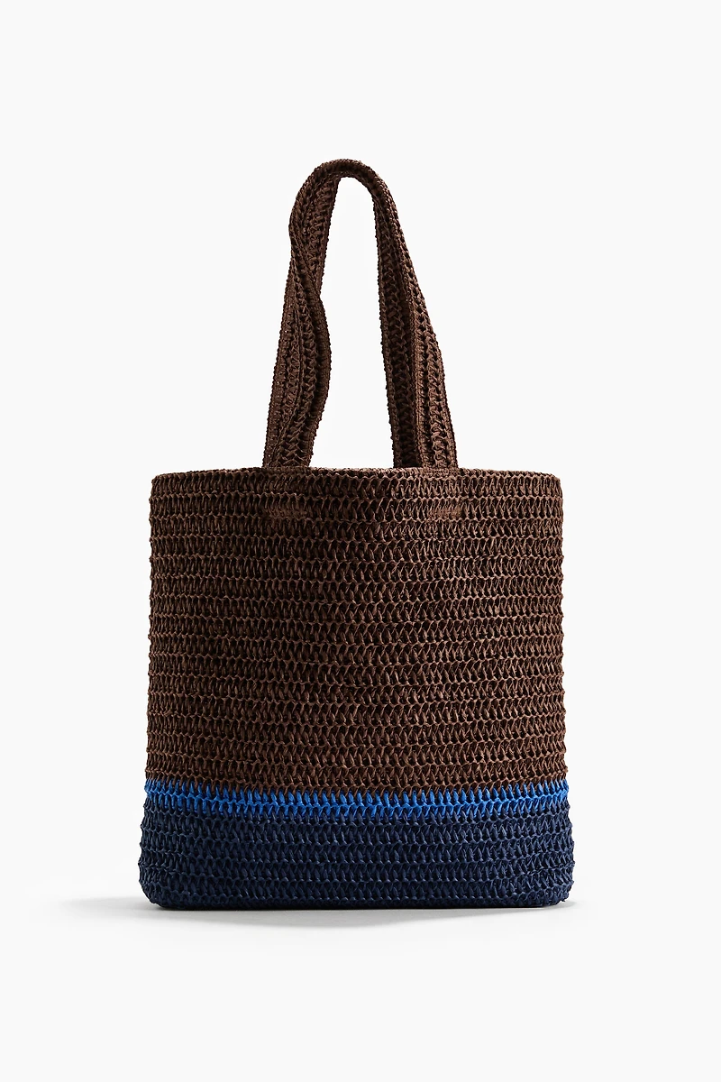Straw Tote Bag