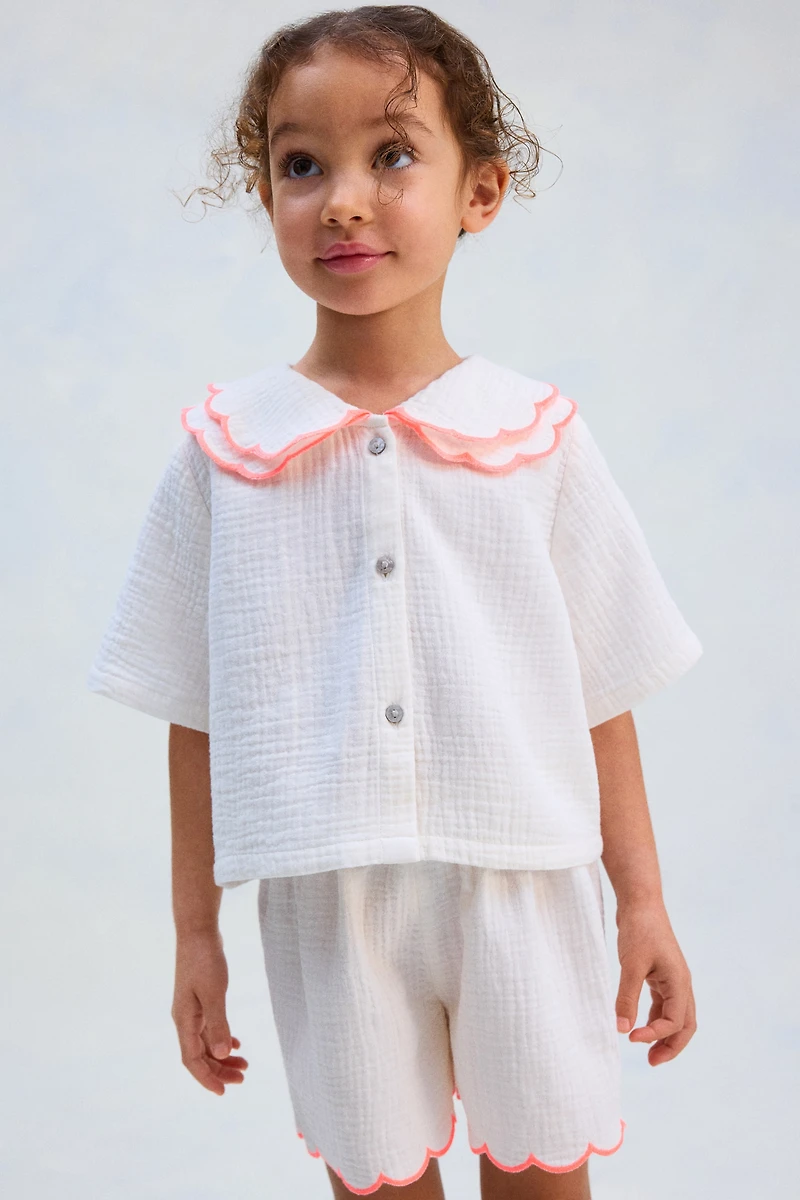 2-Piece Cotton Muslin Set