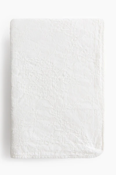 Jacquard-Weave Bedspread
