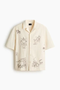 Relaxed-Fit Cotton Resort Shirt