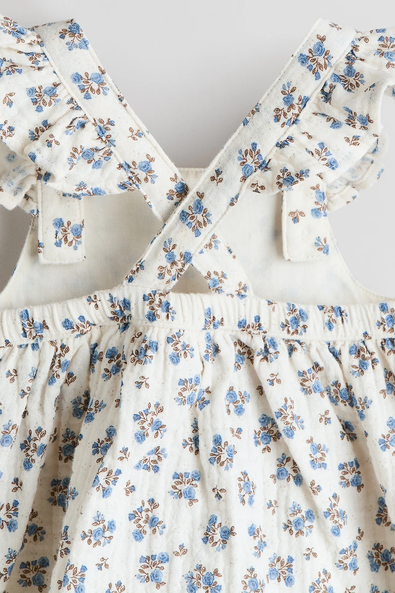 Printed Cotton Muslin Dress