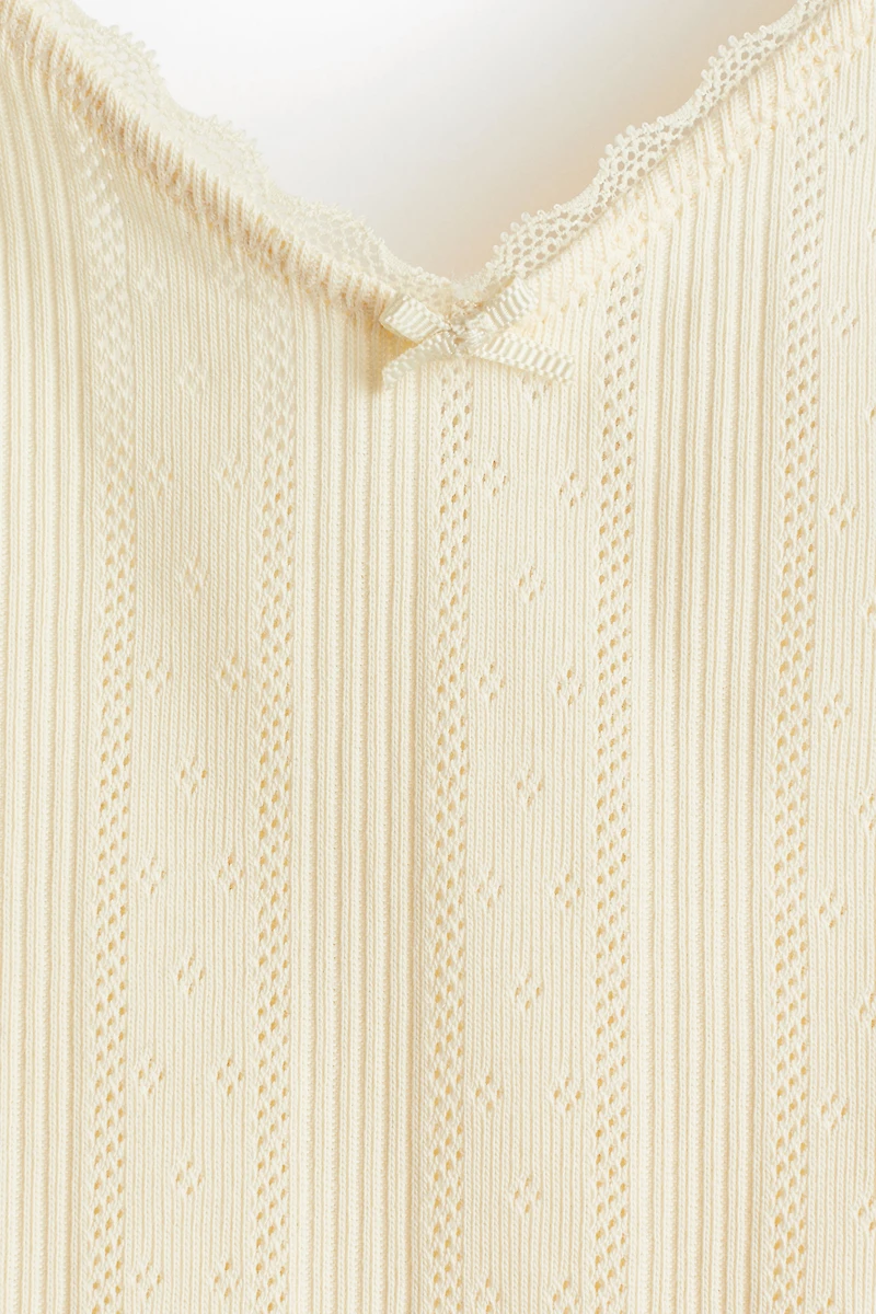Pointelle Camisole Top