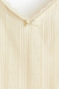Pointelle Camisole Top
