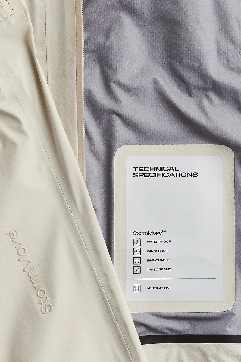Lightweight 3-Layer Shell Jacket with StormMove™