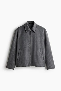 Regular Fit Wool-Blend Jacket