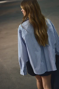 Chemise grande taille en coton