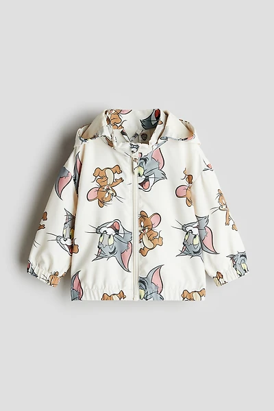 Fleece-lined jacket